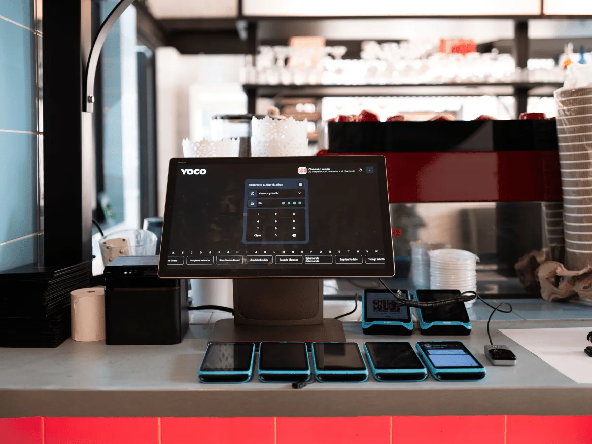 How card machines work with a point of sale