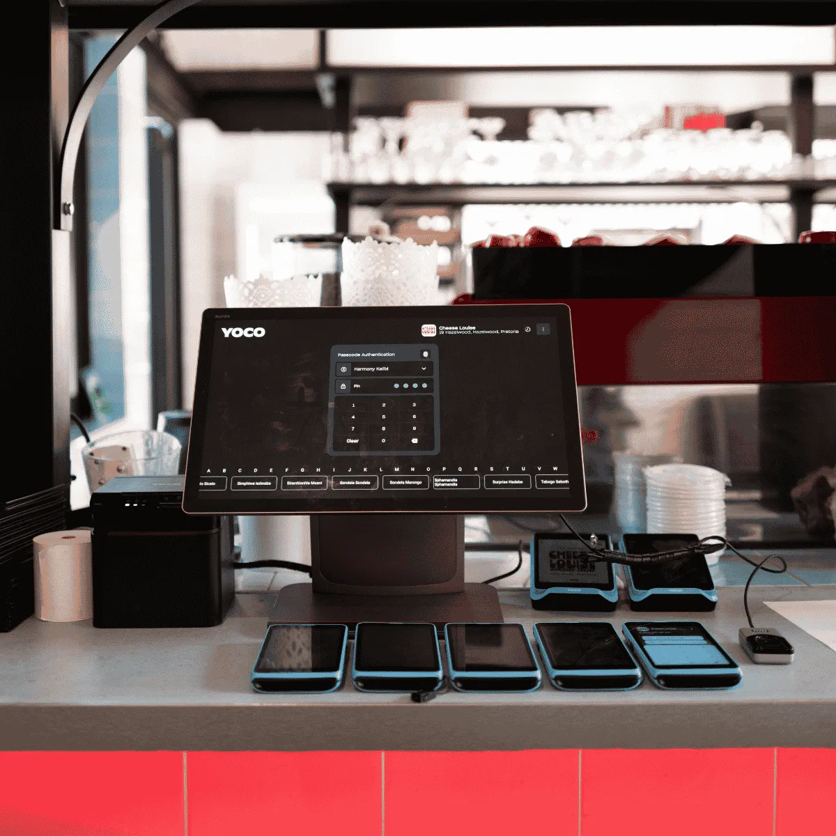 How card machines work with a point of sale