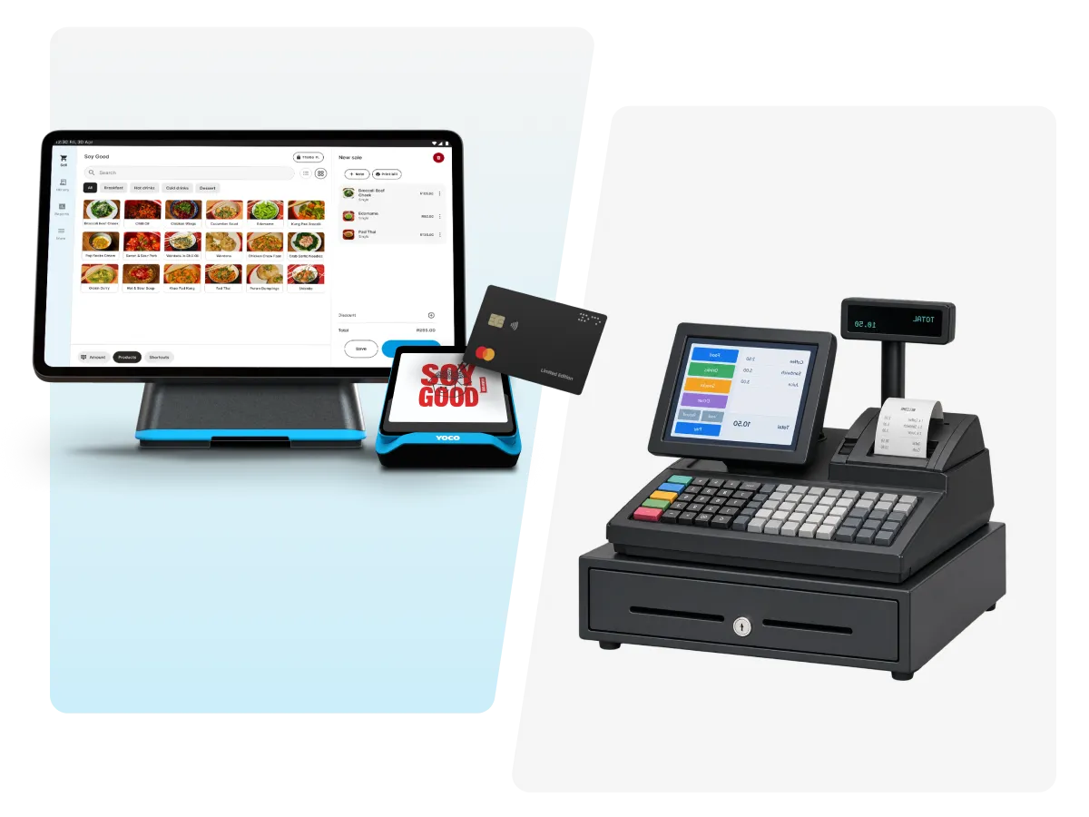 point of sale vs cash register