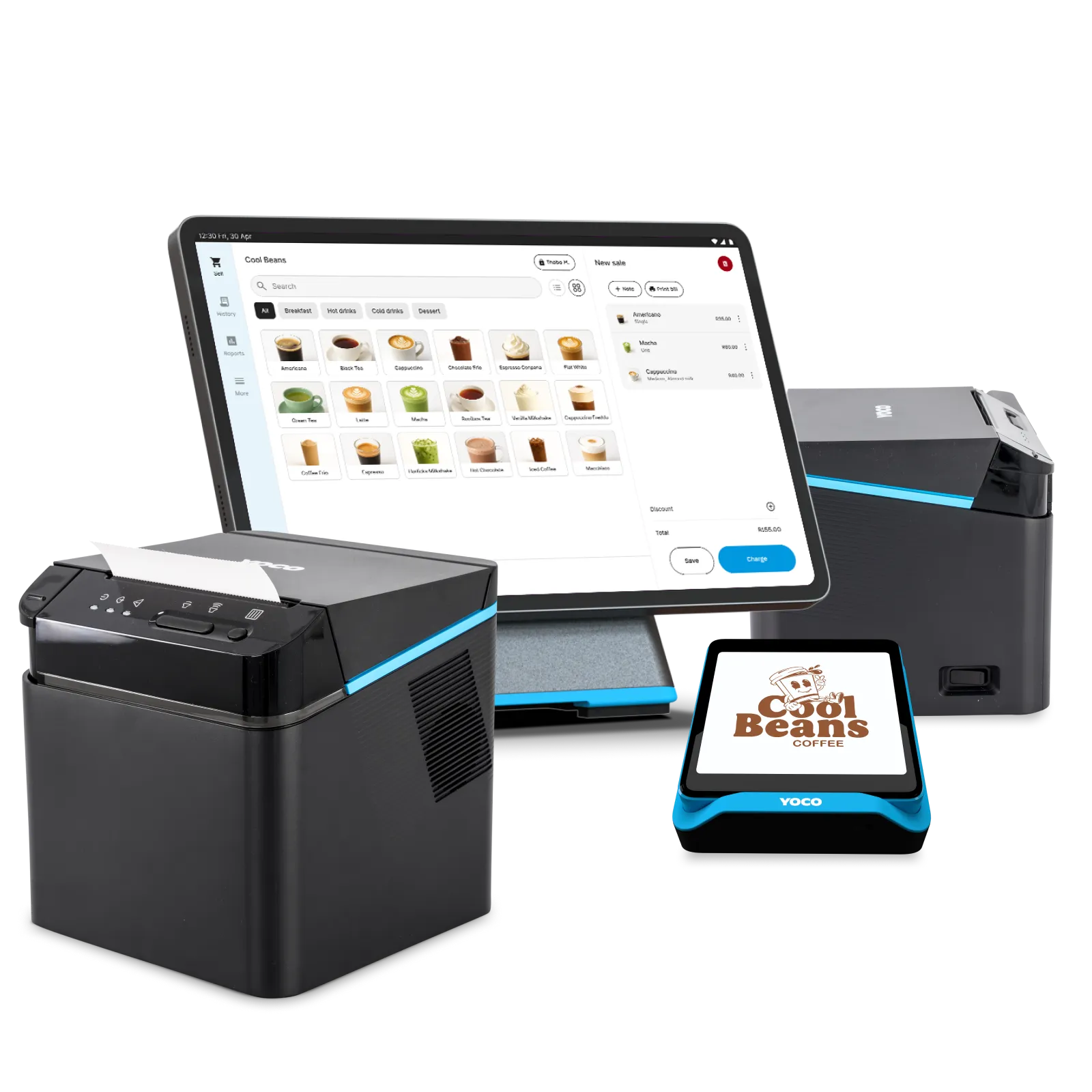 Counter + 2 Printers